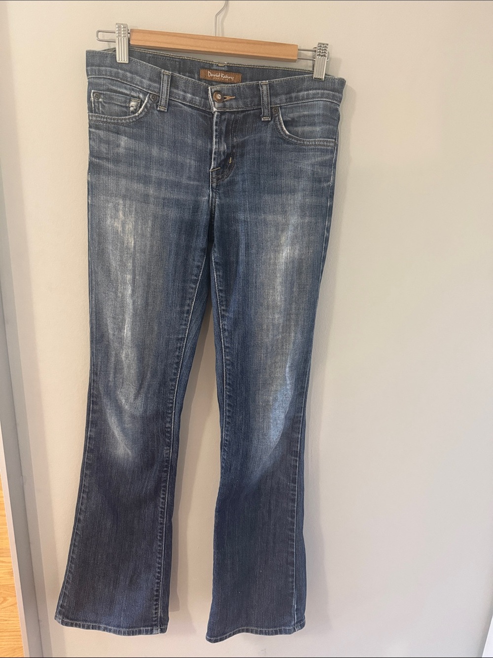 David Kahn Medium Blue Flare Jeans